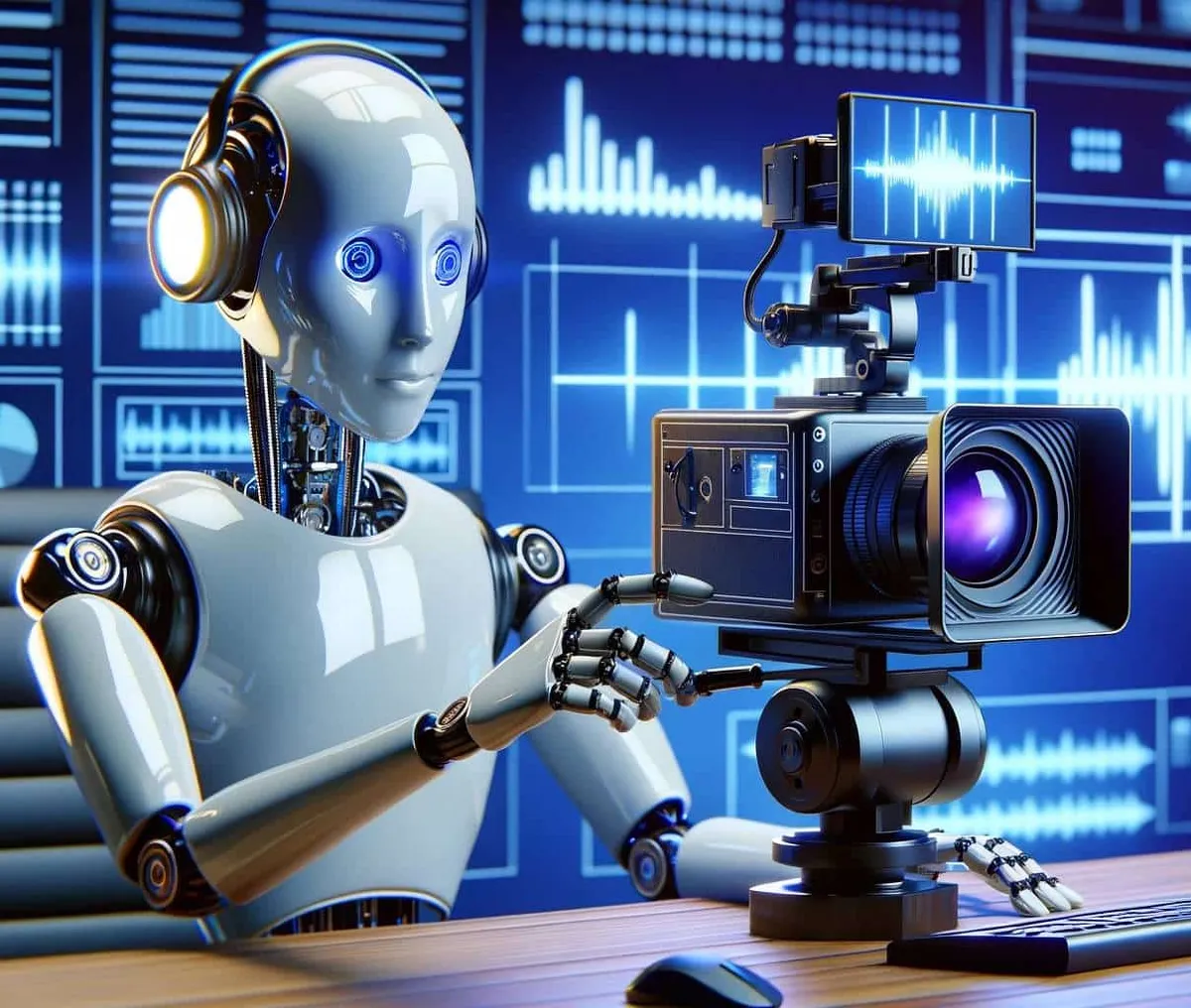 AI video generator producing high-quality content in minutes fast