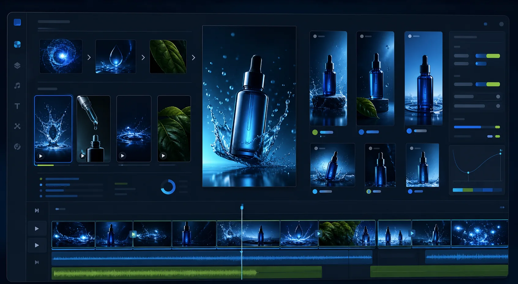 AI video ad creation and storyboard workflow